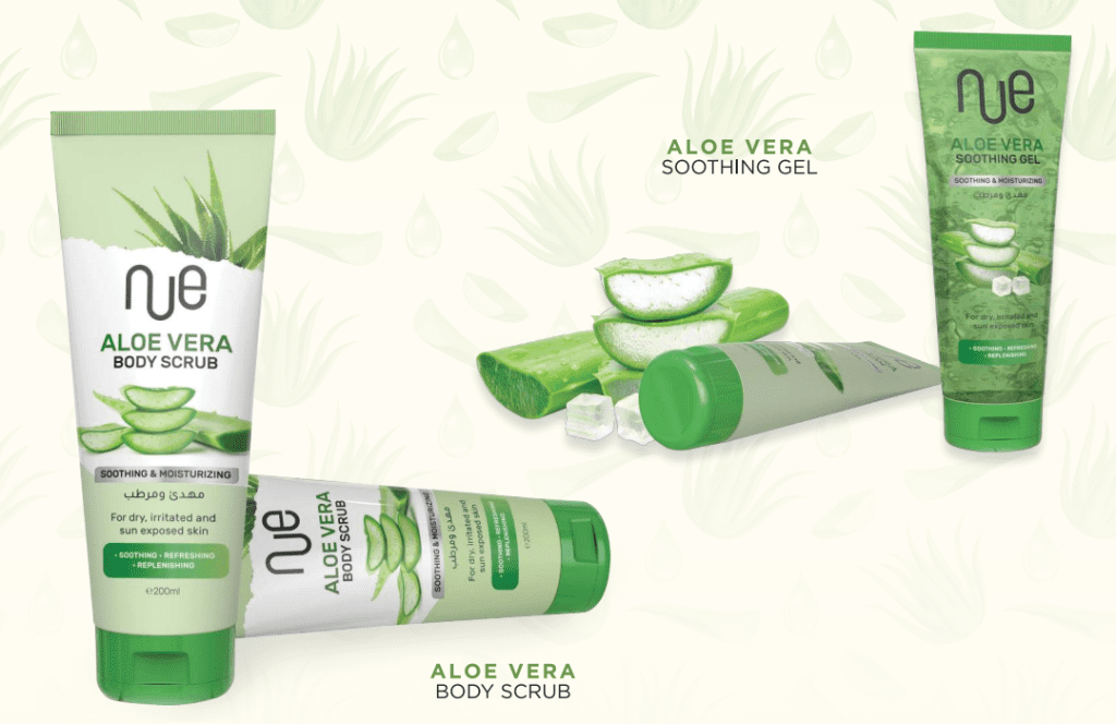 Aloe Vera Body Scrub cosmetic manufacturing companies in UAE.