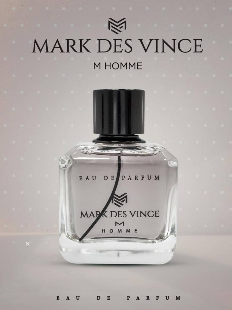 Mark Des Vince M Homme Perfume Bottle Design